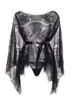 Abito Kaftano in pizzo nero - Leg Avenue