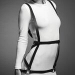Harness abito nero Maze collection by Bijoux Indiscrets