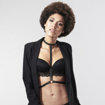 I Harness nero - Maze collection by Bijoux Indiscrets