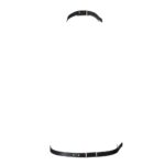 I Harness nero - Maze collection by Bijoux Indiscrets - immagine 4