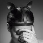 Orecchie da gatto nere in ecopelle - Maze collection by Bijoux Indiscrets