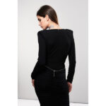 Collare-collana-corpo-argentata-Desir-Metallique