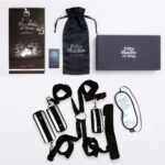 Kit-bondage-per-letto-con-manette-cavigliere-Hard-Limits-50-Sfumature-di-Grigio
