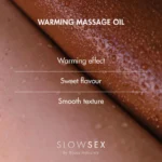 Caratteristiche Olio da massaggio effetto caldo Slow Sex Bijoux Indiscrets