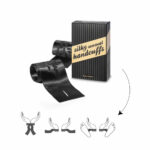 Manette nastri per bondage in satin - Bijoux Indiscrets