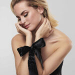 Manette nastri per bondage in satin - Bijoux Indiscrets