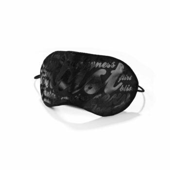 Mascherina per occhi nera Blind Passion Mask - Bijoux Indiscrets