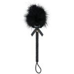 Piumino nero per tickling A720 - Obsessive