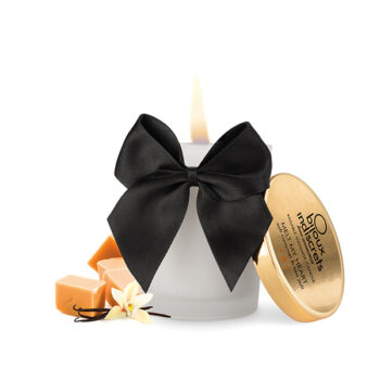 candela da massaggio baciabile aroma caramello vaniglia bijoux indscrets