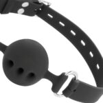 Ball Gag con fori respirabile - Darkness