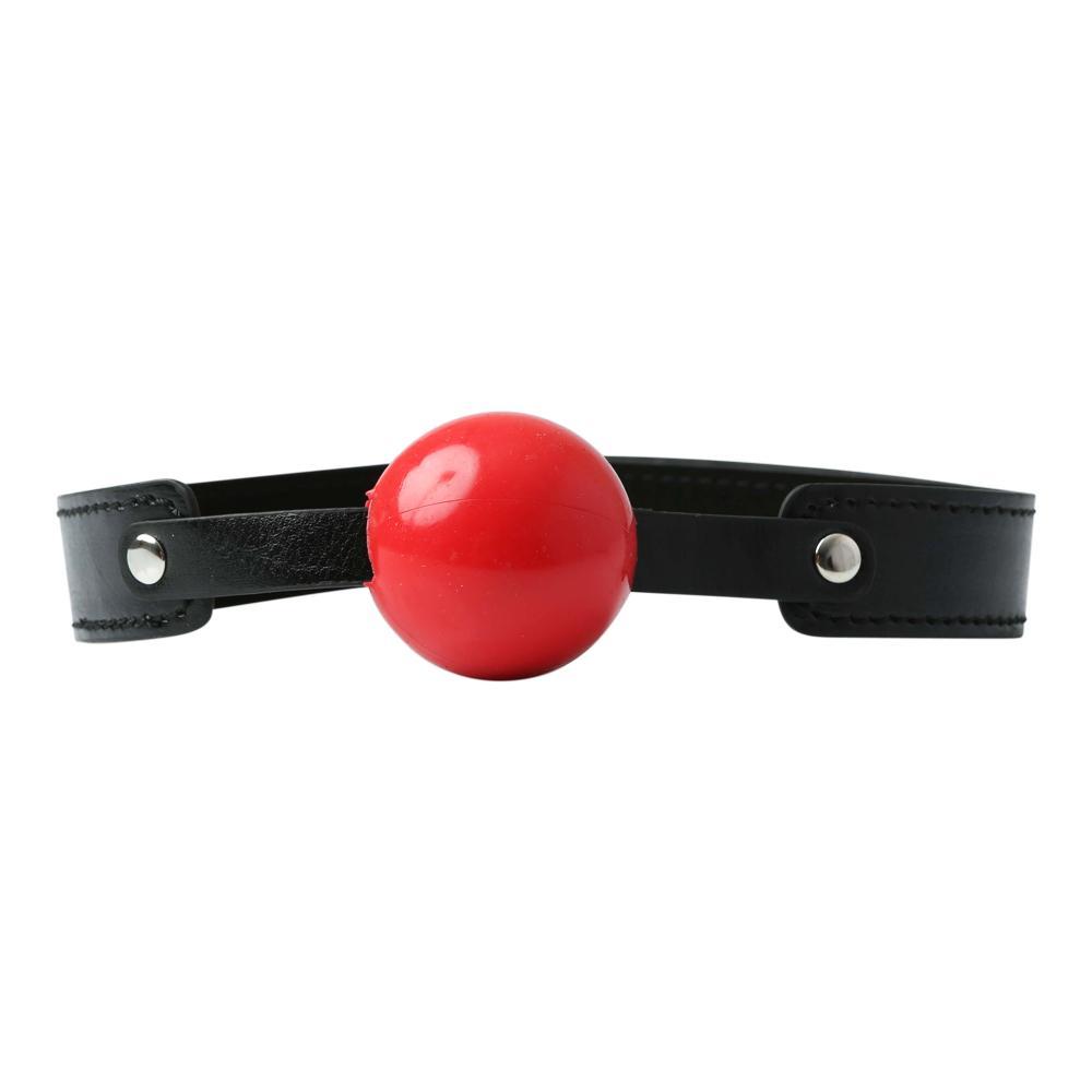 Ball Gag con pallina rossa per bocca Sex & Mischief (1) BallGag con pallina rossa per bocca - Sex & Mischief