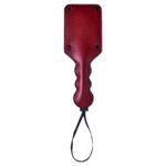 Paletta per spanking rettangolare rosso bordeaux Sportsheets