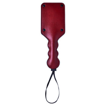 Paletta per spanking rettangolare rosso bordeaux Sportsheets