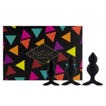 3 butt plug anali beaded Bibi FeelzToys