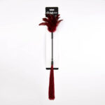 Tickler in piumino e Flogger in silicone Enchanted Sex & Mischief