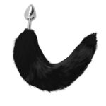 Plug Anale con coda in ecopelliccia Darkness