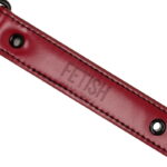 Ball Gag respirabile con fori Fetish Submissive Nero Rosso