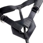 Strap-on harness king cock con dildo realistico 15 cm