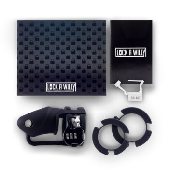 Cintura di castità maschile - Gabbia per pene - lock a Willy