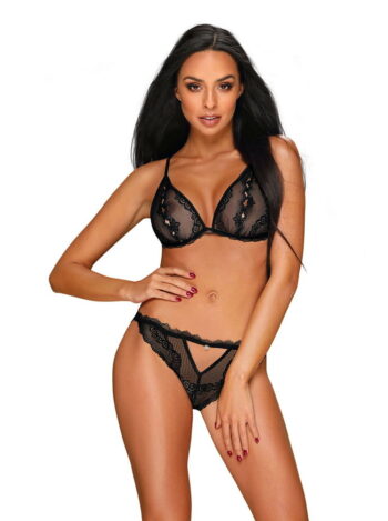 Completino intimo sexy Millagro Set Obsessive fronte