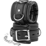 Manette bondage Soft Black Handcuffs Darkness
