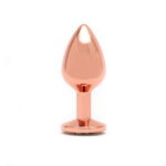 Laterale Plug Anale con brillantino in alluminio Pisa Rimba