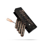 Set BDSM Nouveau 9 accessori Rosy Gold (scatola aperta)