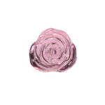 Rosa frontale di Plug anale in vetro borosilicato “Rosy” Pillow Talk