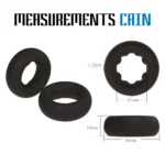 Anello per Pene Rooster Cain Rilievi Silicone Velv'Or (misure)