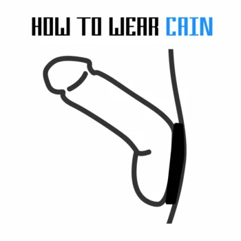 Anello per Pene testicoli Rooster Cain Rilievi Silicone Velv'Or (come si posiziona)