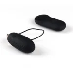 Ovulo vibrante rilievi G4 nero oro Virgite (con telecomando)