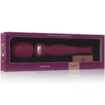 Vibratore Wand nero Akasha Rithual (scatola frontale)