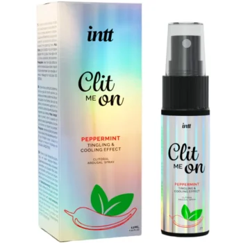 Vibratore liquido clitoride Clit me on effetto freddo menta Intt