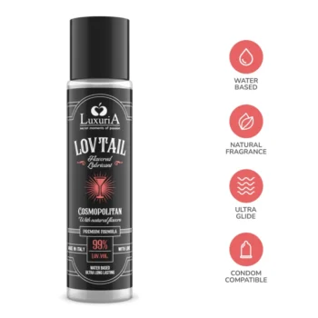 Lubrificante aromatizzato cocktail Cosmopolitan Luxuria Lovtail (qualità)