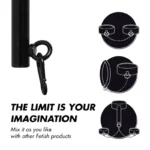 Ganci per assemblare Barra restrizione smontabile 4 manette Festish Submissive