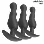 Set di plug anali graduati ad onda Addicted Toys