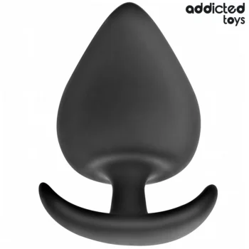 Plug anale in silicone Addicted con base allargata per stimolazione anale sicura e confortevole - dettaglio 2