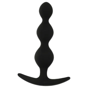 Anal Beads palline anali silicone Rupert Black&Silver