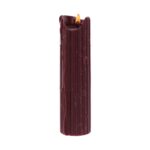 Coppia di candele per BDSM Wax Play Taboom (colore Bordeaux)
